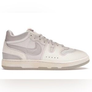Nike Mac Attack SP Low-Top Sneaker in Light Gray and Off-White